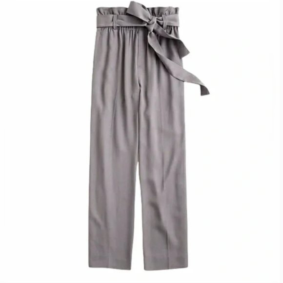 J. Crew Pants - J. Crew Point Sur Size 4 Gray Paper Bag Gray Pant